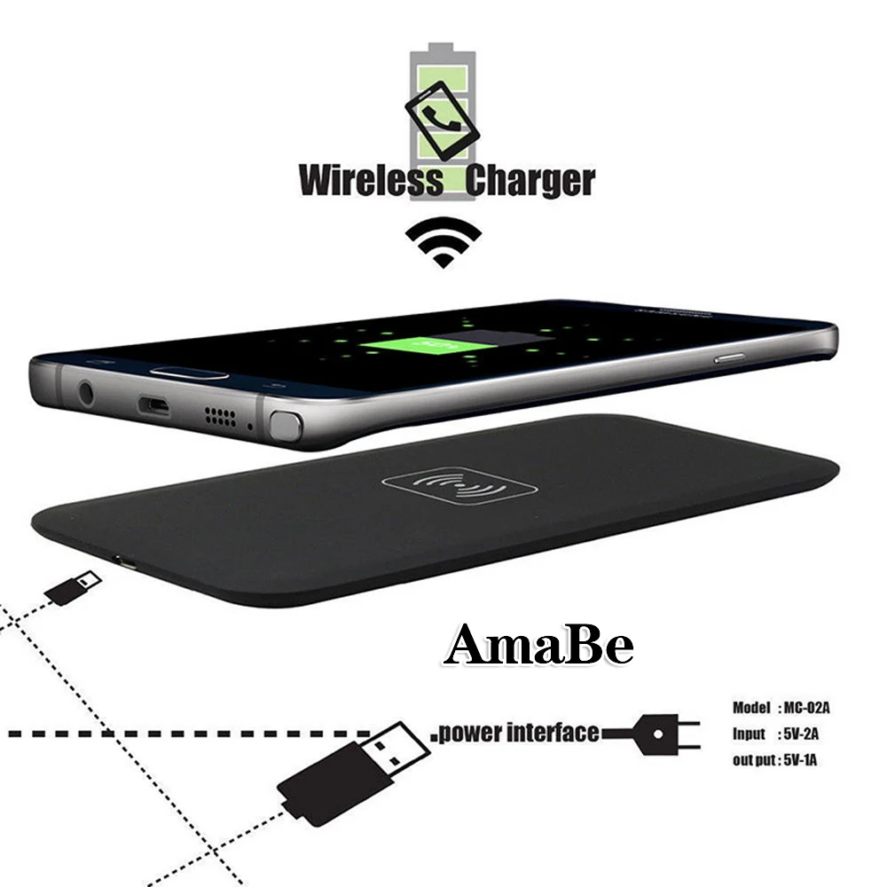 Universal QI Wireless Charger Charging Pad Mat Dock for Blackberry Z30/Blackberry Priv (STV100-1) | Мобильные телефоны и
