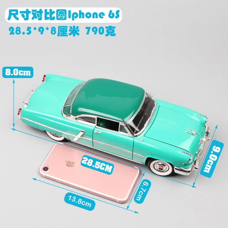 Классические 1/18 масштабные бренды большие 1952 Lincoln Capri литье под давлением машины Автомобильные транспортные средства континентальные миниатюры игрушки для детей