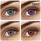 Fashion On Your Eyes Новое поступление контактные линзы для глаз Классические 3 тона 12 цветов Контактные линзы США горячая Распродажа контактные линзы