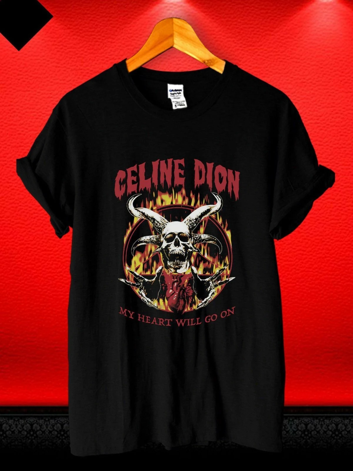 

Dion My Heart Will Go On Metal T-Shirt