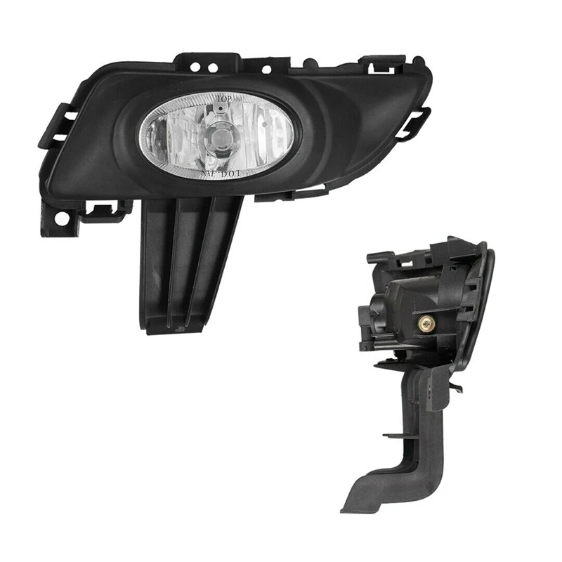 

Car Replacement Fog Lights + Wiring Kit Clear Lens for Mazda 3 M3 2004-2006 BS1C-51-690 BS1C-51-680