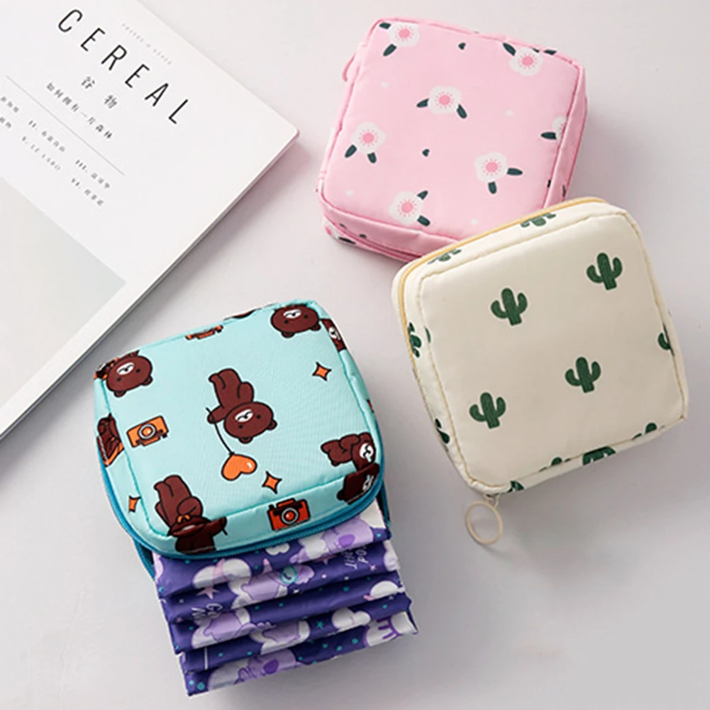 Водонепроницаемый Портативный нейлон санитарно Полотенца салфетки тампоны