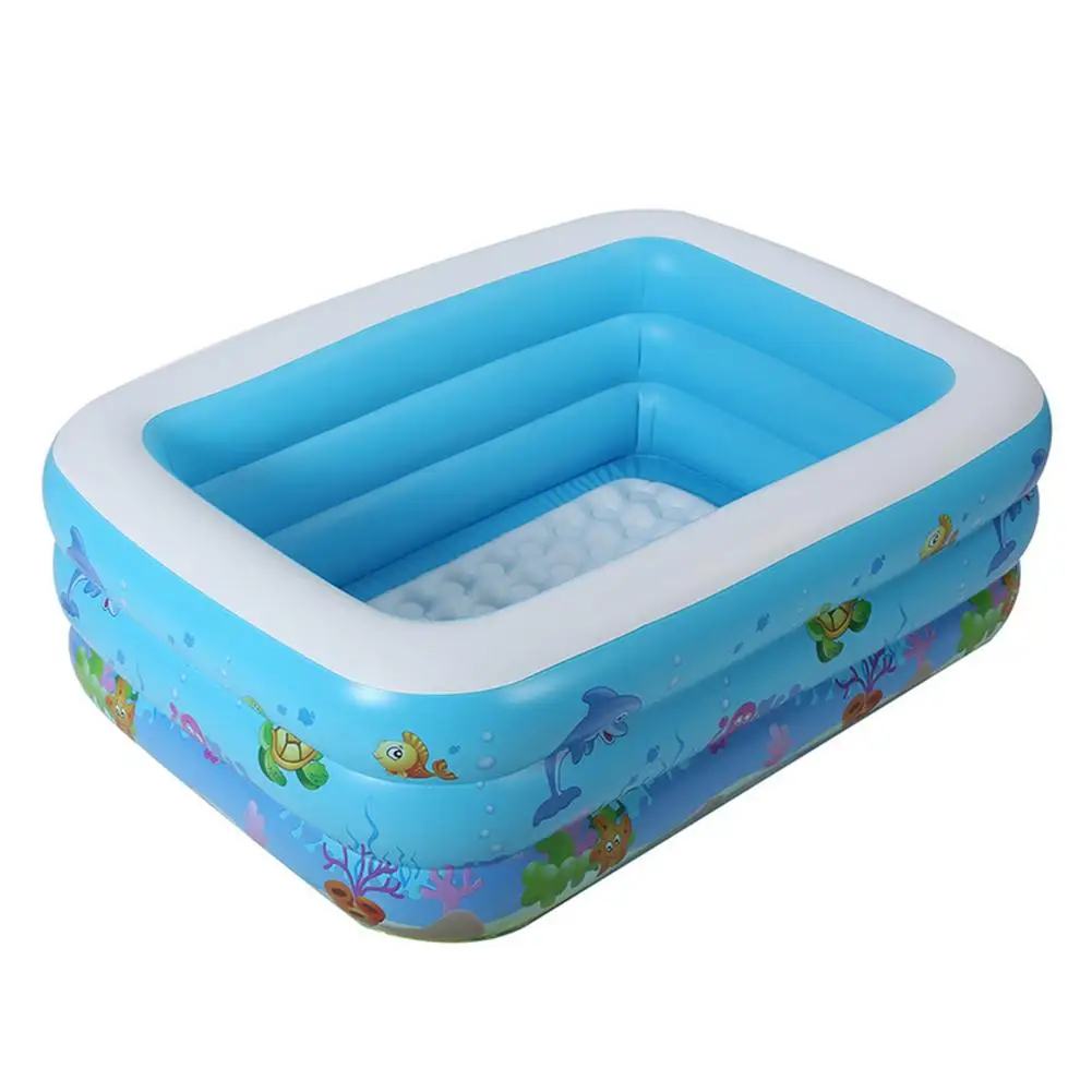 

Summer Inflatable Swimming Pool Child Home Use Paddling Pool Backyard Inflated Bathtub Garden Kid Bathing Tub