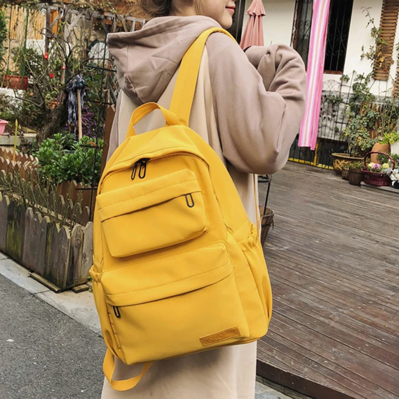 Женский водонепроницаемый рюкзак из ткани Оксфорд вместительный с несколькими