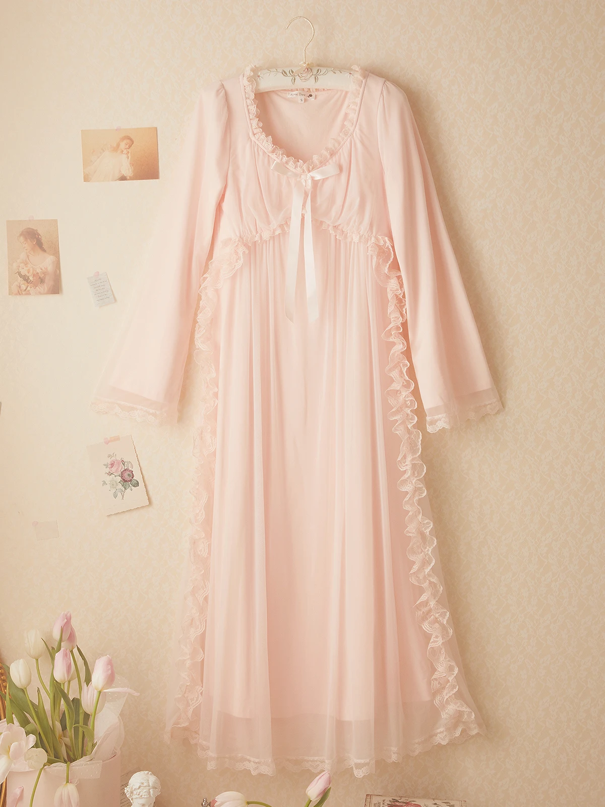 Бесплатная доставка Новинка осени 2021 ночная рубашка принцессы с изображением