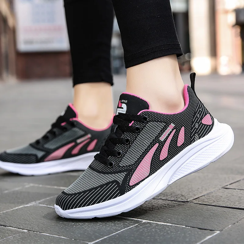 

New Spring Autumn Men Casual Shoes Couple Sneakers Big Size 35-45 Low Top Male Shoes Cozy Mesh Fly Weave Shoes Men Sport Shoes