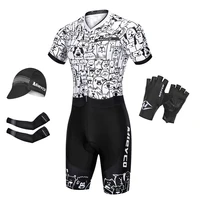 triathlon suit cycling set mtb team jumpsuit kits summer sports entertainment clothing equipamento de ciclismo for mens bicycle
