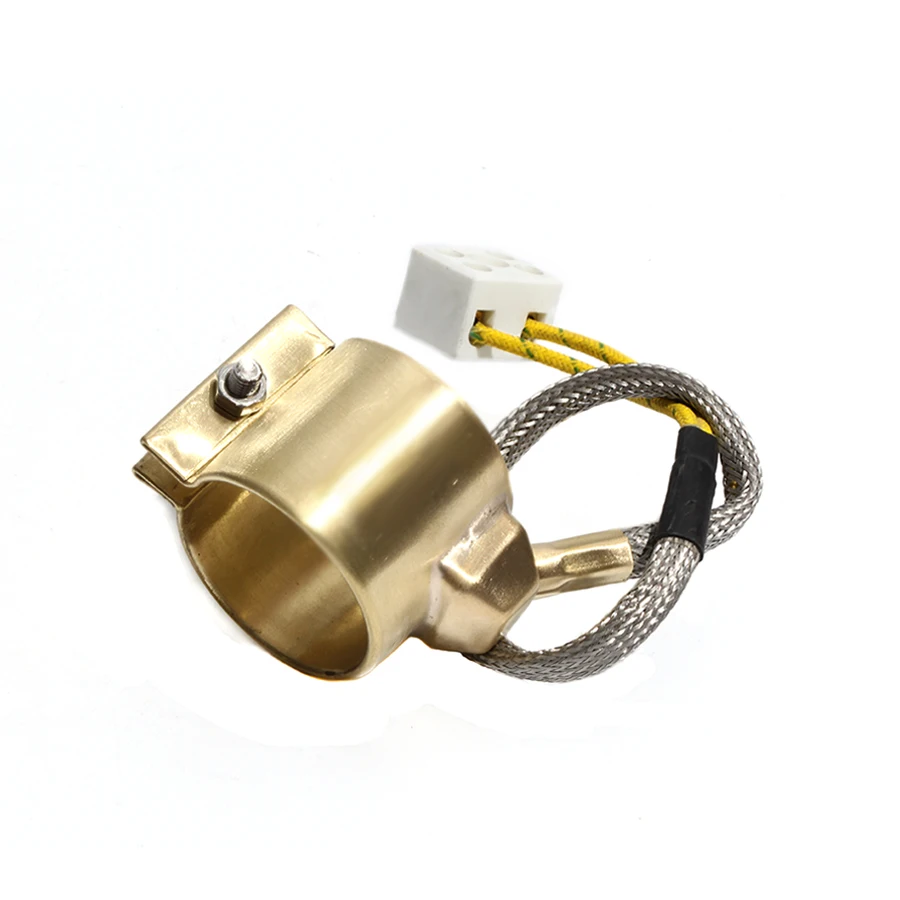

75mm Inner Diameter 50~70mm Height Brass Band Heater 110V/220V/380V 500W/600W/750W Electric Heating Ring for Extruder