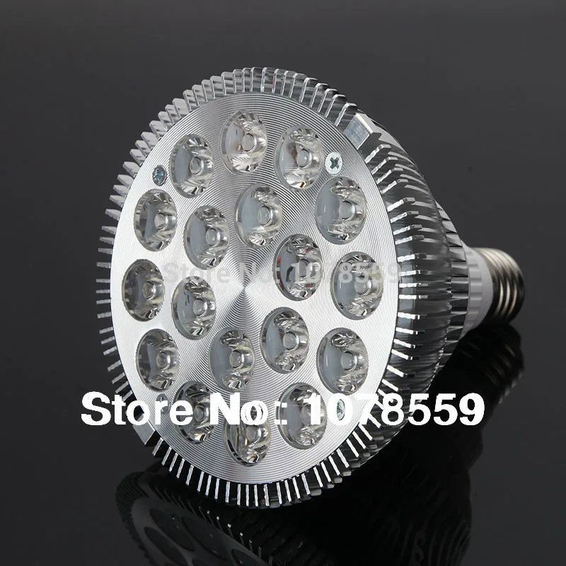 

Hot sales 2021 New E27 54W 18X3W Full spectrum LED Coral Reef Grow Light High Power Fish Tank Aquarium Lamp LED Bulbs 85-265v