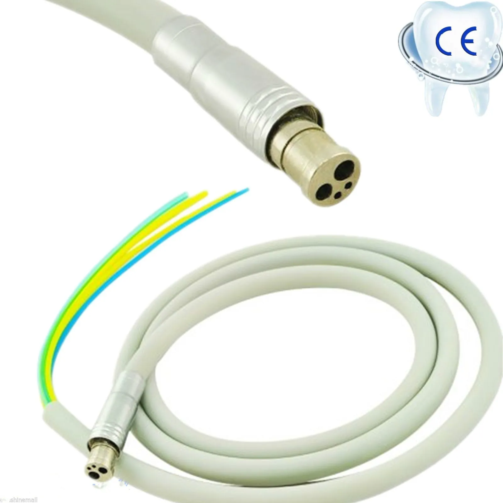 Стоматологическая шланг с наконечником трубки 4 отверстия для снятия зубного