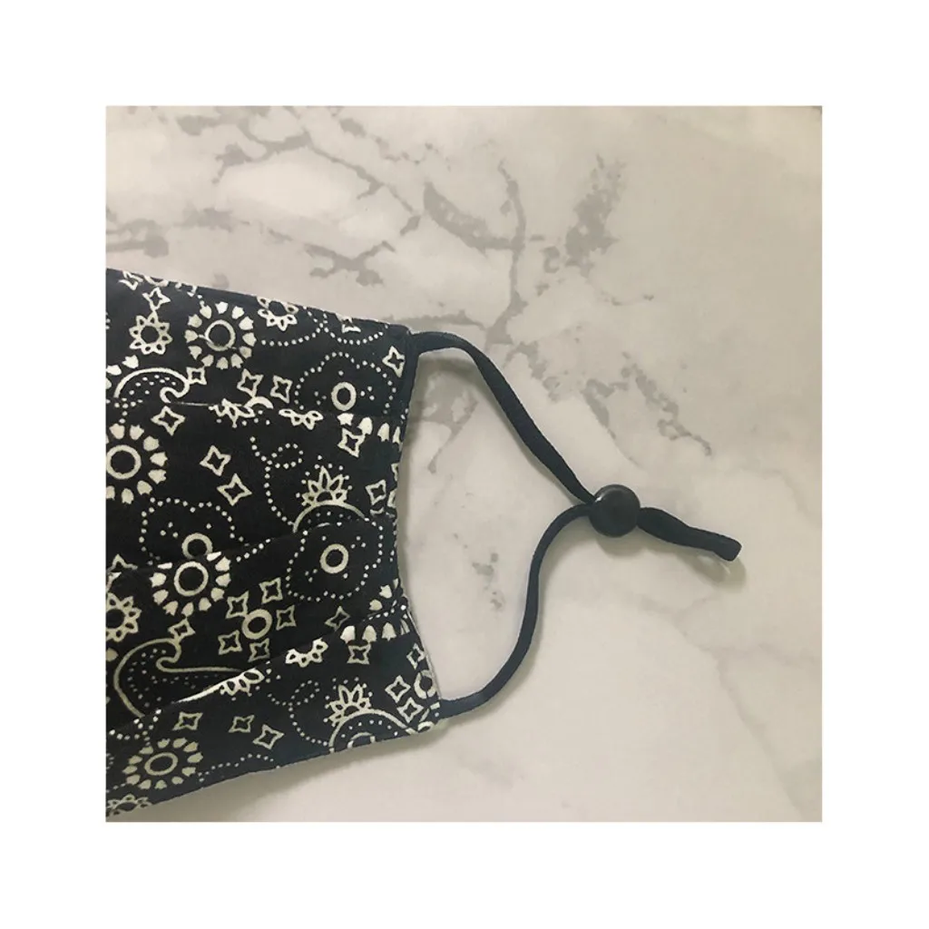 

3pc Reusable Anti Pollution Mask Colorful Fabric Face Washable Reusable Face Mask Adult Cotton mascarilla reutilizable Z0825