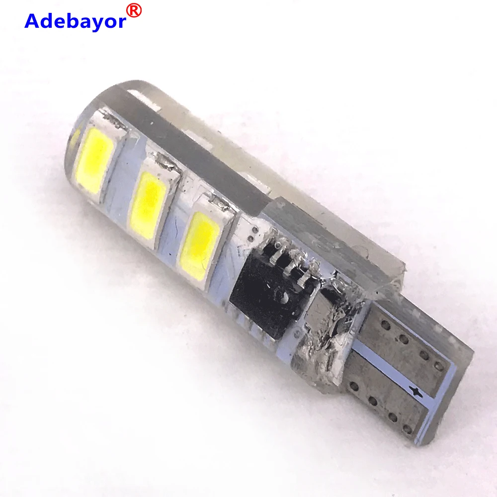10 шт. 5730 6SMD светодиодный Силикагель Водонепроницаемый вспышка постоянный