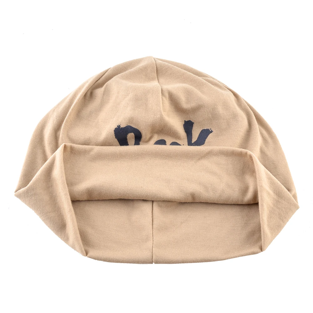 С модным буквенным принтом капот головные уборы для мужчин и женщин уличная