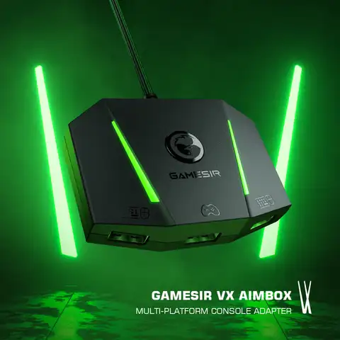 Конвертер контроллера клавиатуры мыши GameSir VX AimBox для Xbox серии X/S, Xbox One, PlayStation 4, PS4, Nintendo Switch