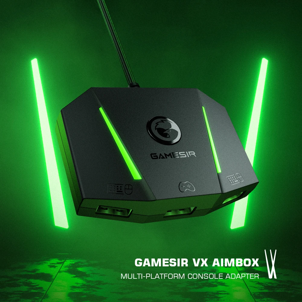 Конвертер контроллера клавиатуры мыши GameSir VX AimBox для Xbox серии X/S One PlayStation 4 PS4 Nintendo