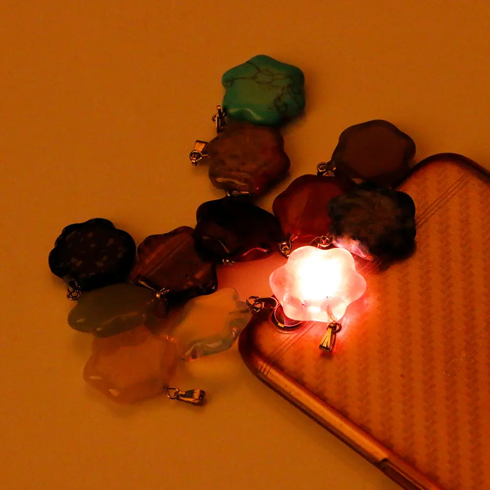 Ожерелье из натурального камня подвеска для мужчин и wo Маленькая кристаллов