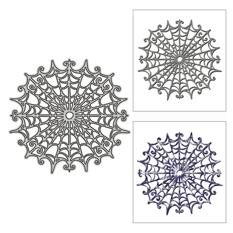 

New Lacy Web Doily Circle DIY Craft Mold 2021 Metal Cutting Dies for Scrapbooking and Card Making Decorative Embossing No Stamps