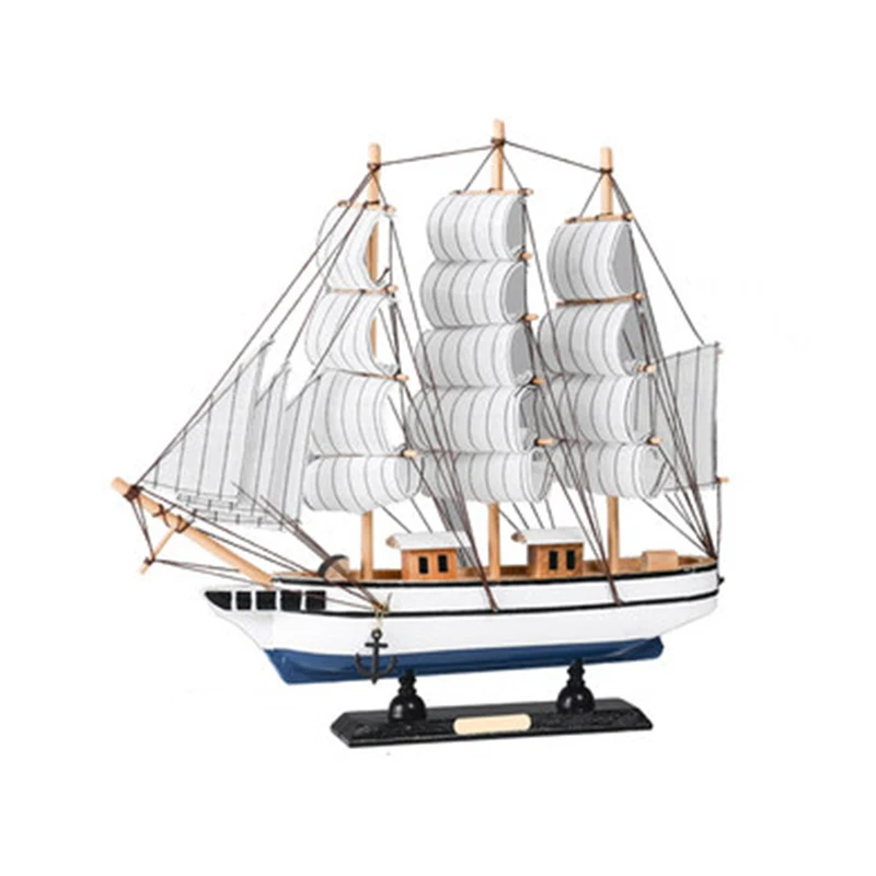 Нордические Ins настольная лампа модель парусника деревянные светильники