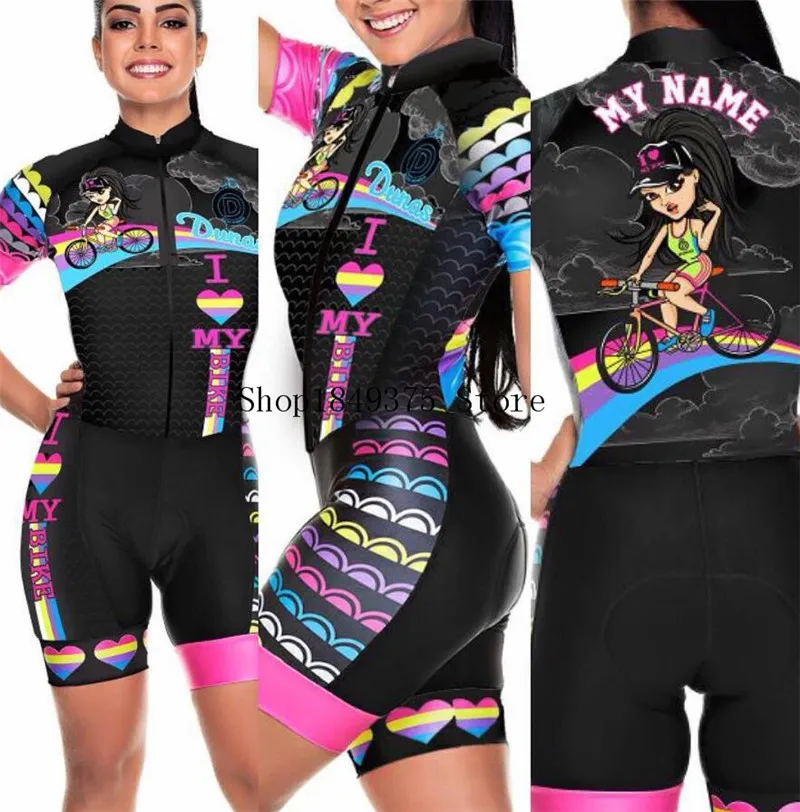 2020 профессиональный костюм для триатлона Женский с коротким рукавом велоспорта