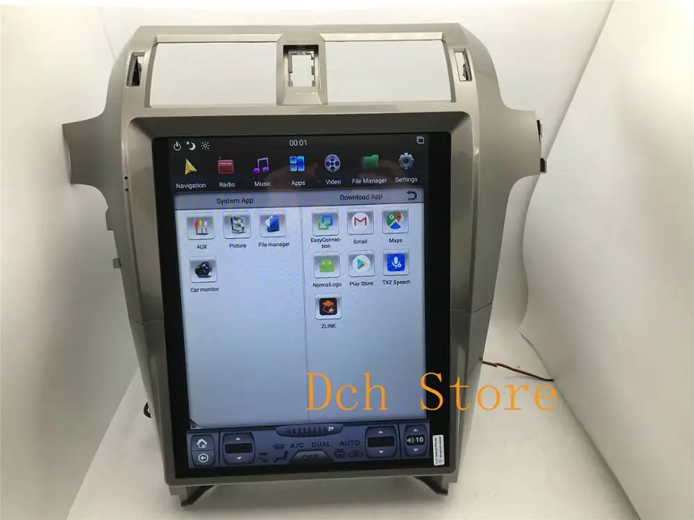 15 дюймов вертикальный Тесла стиль Android 8,1 Авто DVD gps навигация для lexus GX GX400 GX460- PX6 CARPLAY rom радио