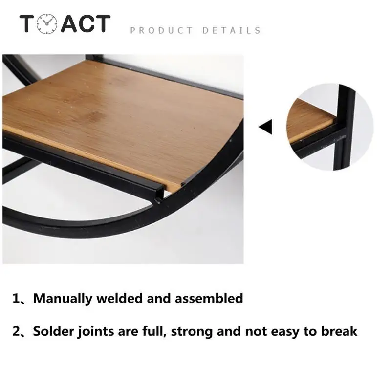 Железная полка круглая плавающая для буфета гостиной спальни кухни прихожей