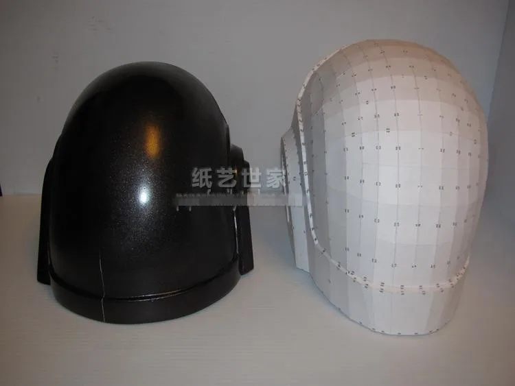 3D Бумага модель шлем Daft Punk маска 1:1 носимых Косплэй DIY ручной работы игрушки для