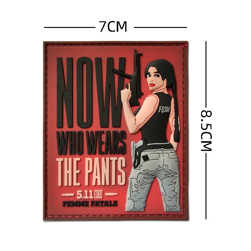 В виде головы тигра ПВХ/PU патч Военная нарукавная нашивка значок 511 & 99% 1% звезда