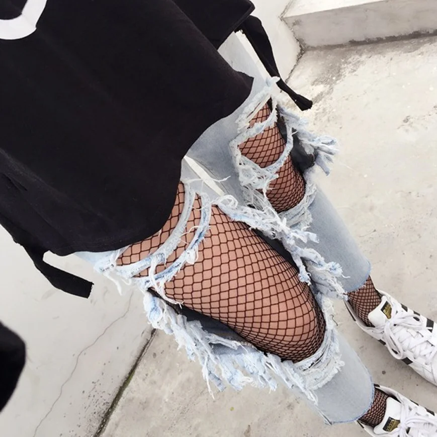 3 шт./лот Женские полосатые эластичные прозрачные черные ажурные чулки с вышивкой