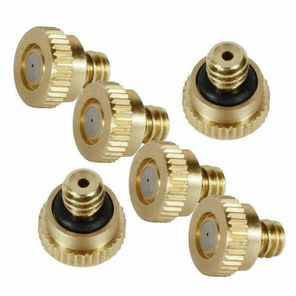 

20 шт., латунные насадки для тумана, диаметр 0,04 см