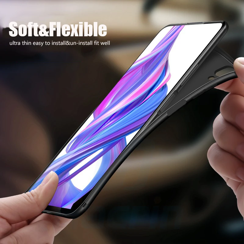 Hacrin чехол для huawei Honor 9X Чехол Мягкий ТПУ Тонкий Матовый Бампер Pro полный защитный