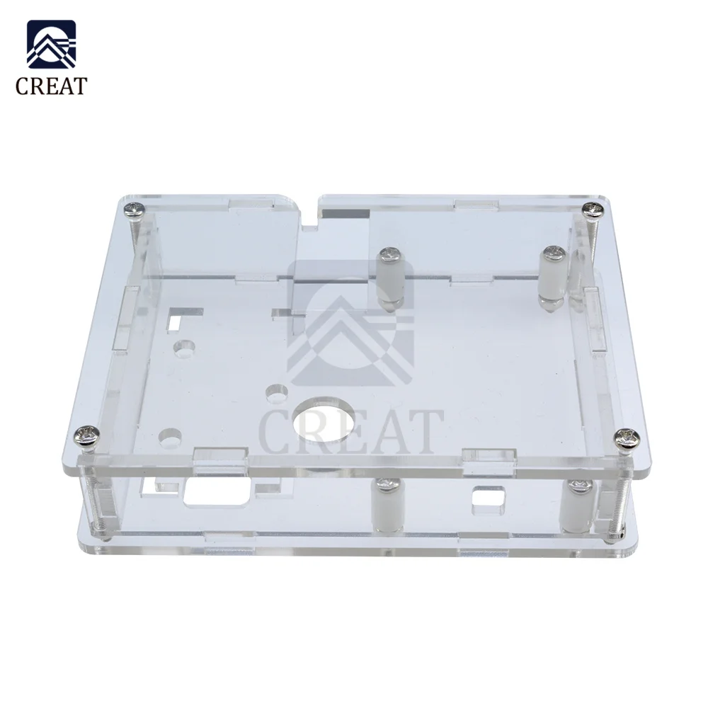 Прозрачный Акриловый чехол для телефона оболочка емкость тестера транзисторов