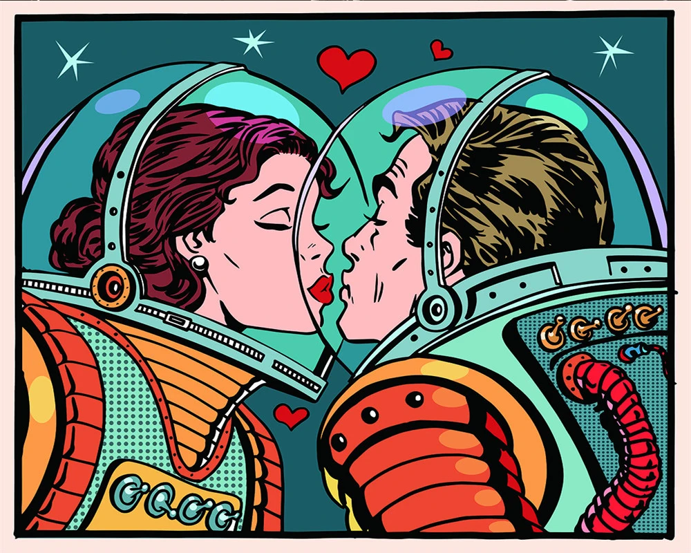 

Love Couple 3d Blackout Curtains High Quality Curtains for Living Room Living Room Bedroom Kitchen Window 3d Photo Curtain