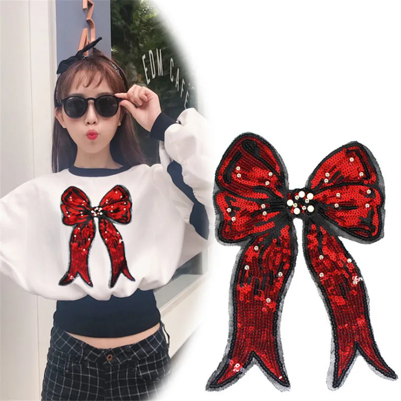 Локомотив одежда Diy цветок патч Панк Рок Стиль Уличная культура значок 310 мм бант