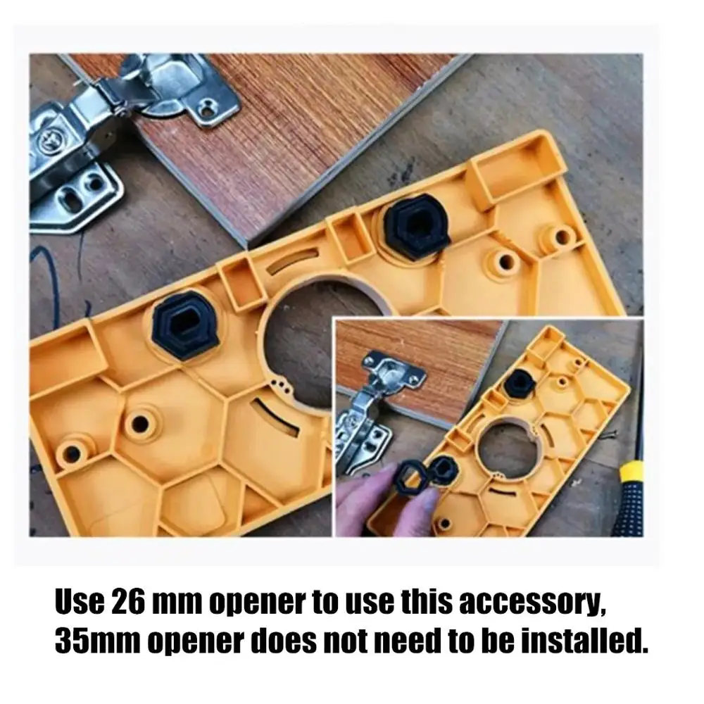 Набор направляющих для сверления Forstner комплект дверных отверстий 35 мм