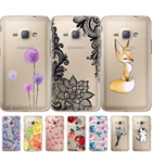 Чехол для Samsung Galaxy J1 2016, J120, J120F SM-J120F, мягкий ТПУ чехол для Samsung Galaxy J1 360, полное защитное покрытие с принтом