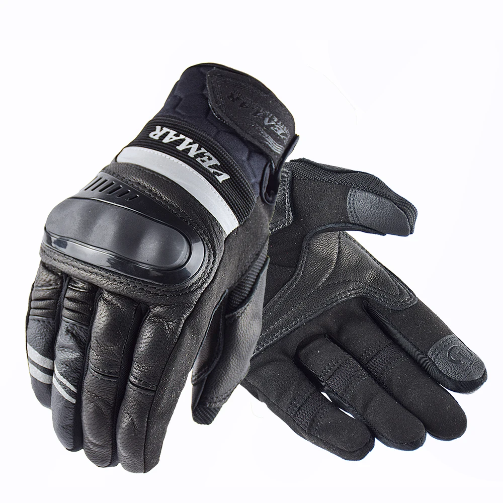 Перчатки для велоспорта Vemar из искусственной кожи с защитой от падения|Перчатки| |