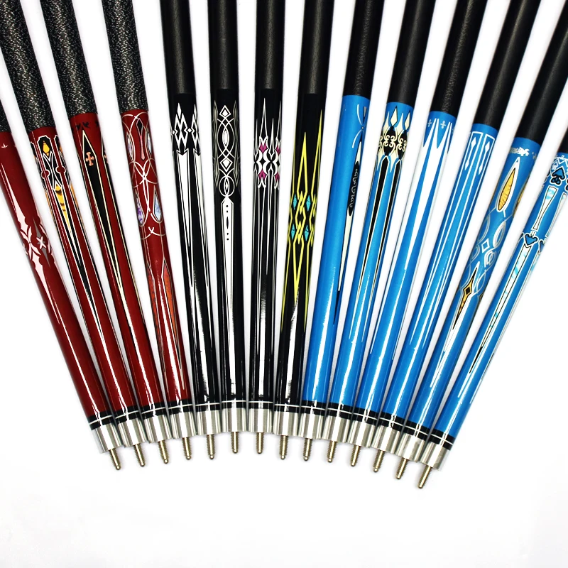 57&quot 2-Piece Billiard/Pool Cue Maple Wood with 13mm Tip Size | Спорт и развлечения