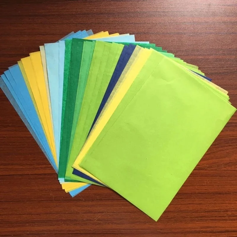 100 листов/пакет оберточная бумага формата А5 s ретро многоцветная печать салфетка