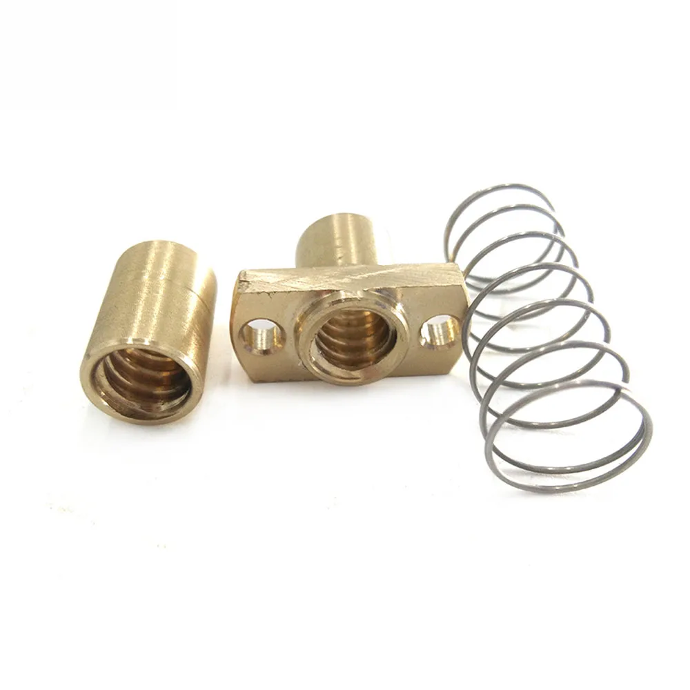 

CNC 3018 exclusive 3D Printer Parts T8 Anti Backlash Spring Loaded Nut Elimination Gap Nut for 10mm