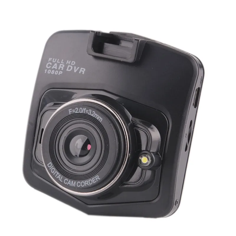 Портативный мини Автомобильный видеорегистратор GT300 черная Автомобильная камера 1080 P Full HD дисплей цифровая
