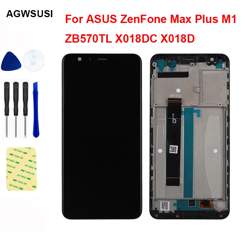 ЖК экран для ASUS ZenFone Max Plus M1 ZB570TL X018DC X018D модуль дисплея с сенсорным экраном и