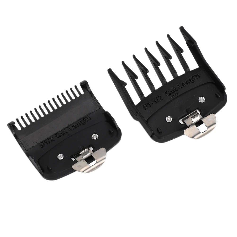 

2PCS Profession Hair Clipper Limit Comb Guide Set Hairstyle Trimmer Cutting Guard Hairdressing Spare Parts Replace Modeling Tool
