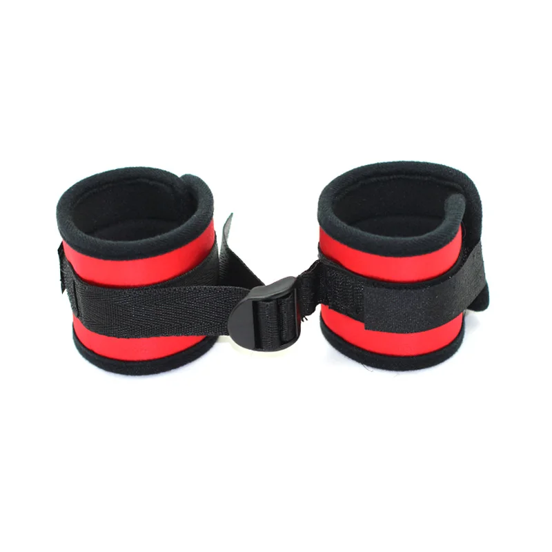 Бондаж SM bdsm искусственные плюшевые наручники манжеты до щиколотки секс-игрушки