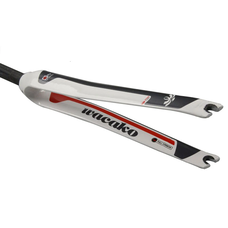 Полностью углеродное волокно передняя вилка для шоссейного велосипеда прочная