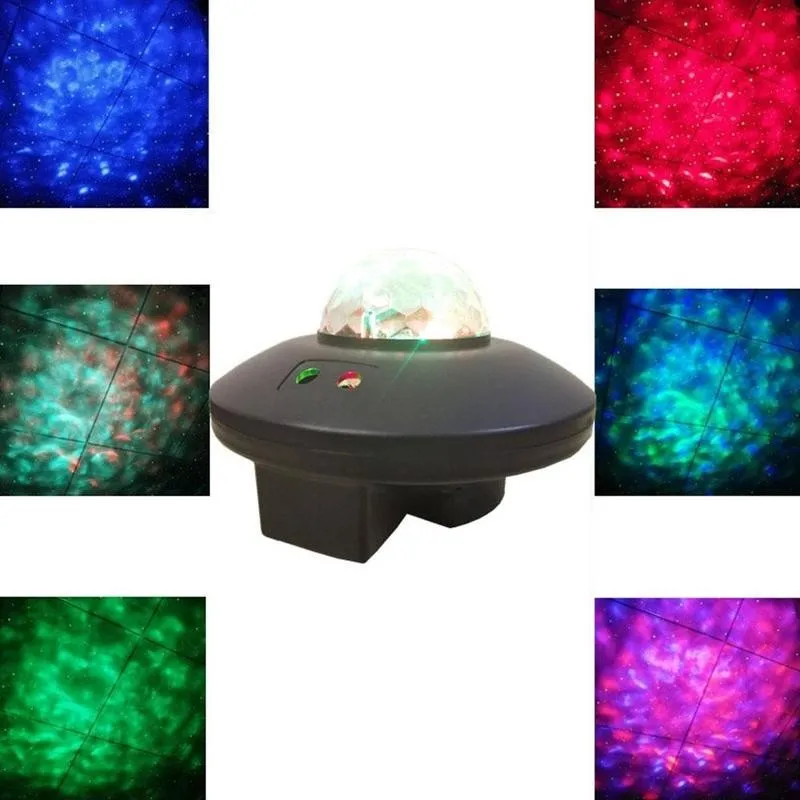 

Music Starry Sky Projector Lamp LED Projector Lamp Rotating Night Light Colorful Nebula Cloud Lamp Atmospher Bedroom Beside Lamp
