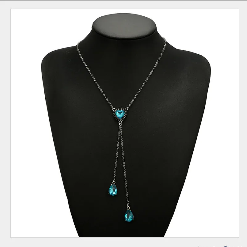 1230 индивидуальный темперамент с кисточкой-сердцем женский воротник ожерелье