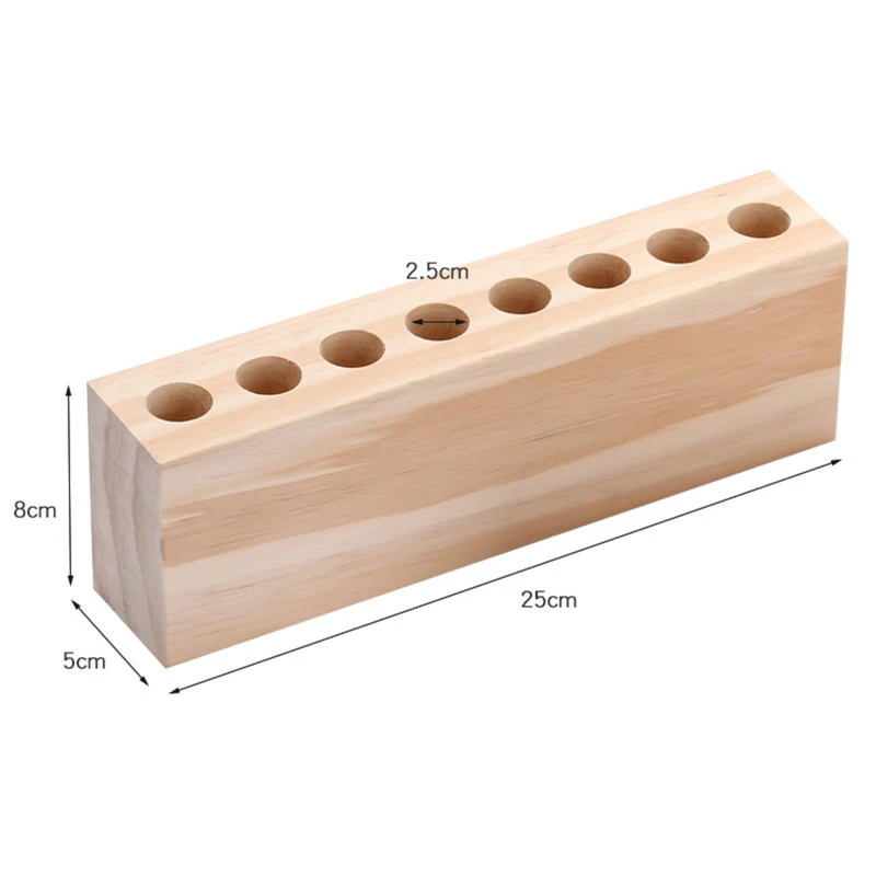 

1Set Wood Makeup Storage Box Case Brush Lipstick Jewelry Holder Cosmetic Storage Box Make Up Tool Display Stand Tools 2pcs