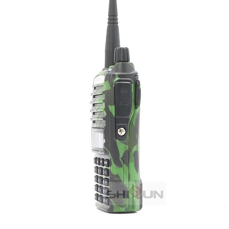 Baofeng UV 82 8 Вт 10 км иди и болтай Walkie Talkie “иди оригинальный двойной PTT камуфляжной