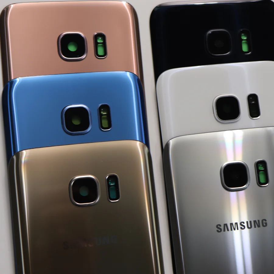 Задняя крышка для SAMSUNG Galaxy S7 edge G935F G935FD стекло аккумулятора задняя с полным