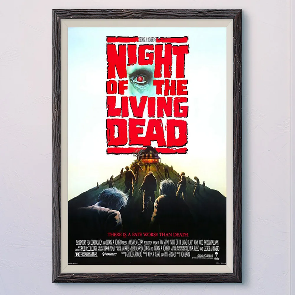 

N223 "Ночь живых мертвецов" DEAD (2) Винтаж, классическое кино настенный Шелковый Cloth HD постер Art Home Decoration Gift